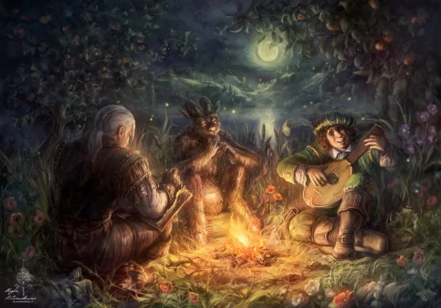 Перша зустріч Геральта та Любистка