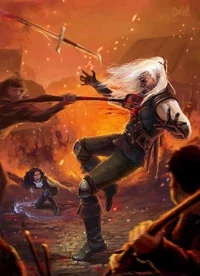 Кінець книжної саги. Погром в Ривії. "Смерть" Герльта та Йеннефер