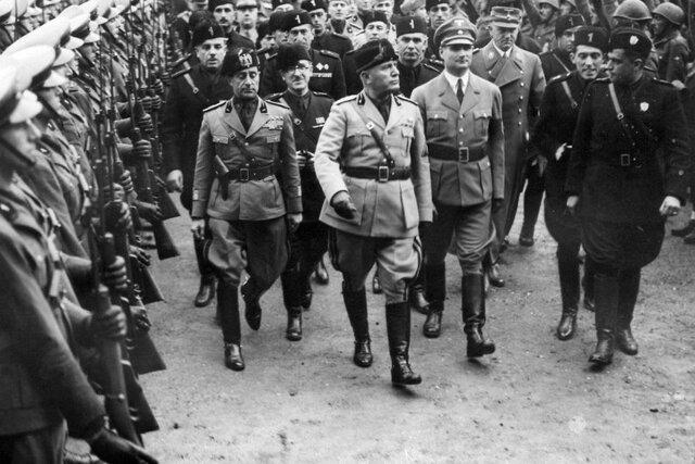 Arrivée au pouvoir de Mussolini en Italie