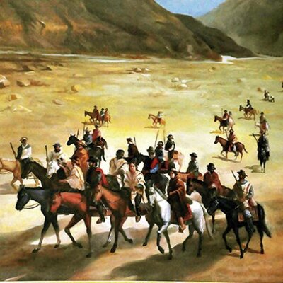 Timeline: Proceso de la independencia del Alto Peru (1809-1825)