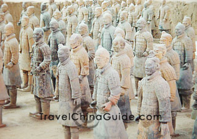 Terra Cotta soldiers are found