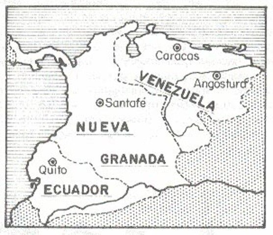 Desintegración de la Gran Colombia