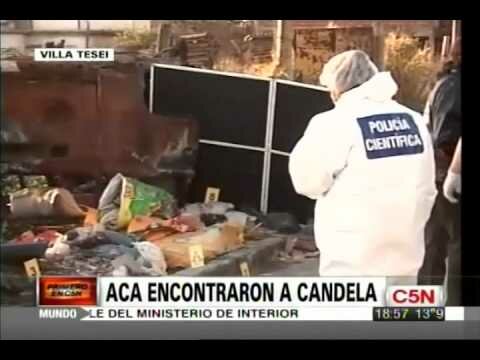 Día en que se encontró el cuerpo de Candela Rodriguez