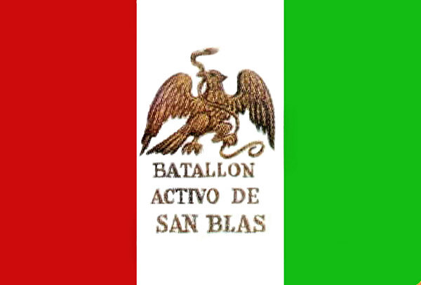 BANDERA DEL BATALLON DE SAN BLAS