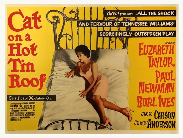 Cat on a Hot Tin Roof by Tennessee William