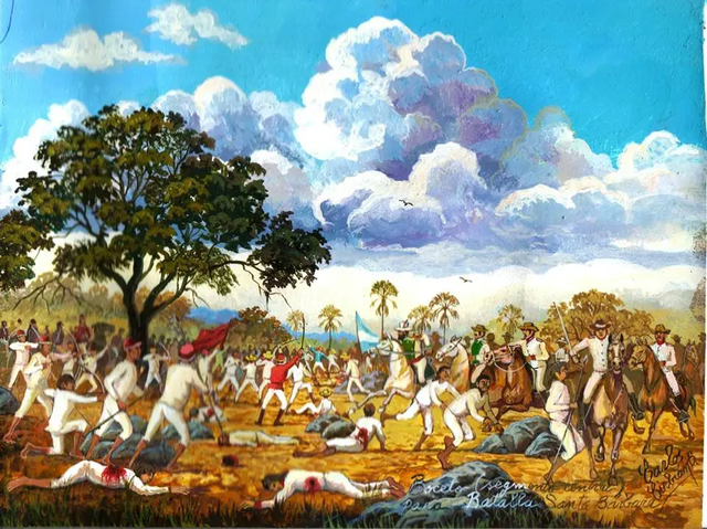 BATALLA DE SANTA BARBARA