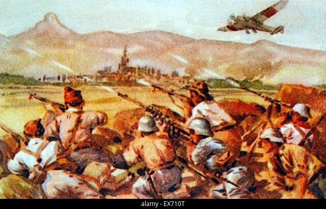 un ataque ofensivo en Aragon