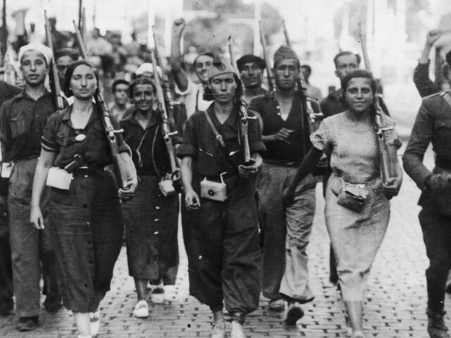 La revuelta inició
