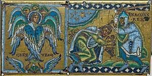 Heraclio da origen al Imperio Bizantino.