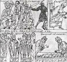 Conflictos entre el Papado y el Imperio.