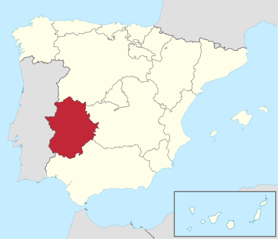 La captura de Extremadura