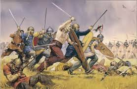 Los bárbaros Carlomagno y los vikingos