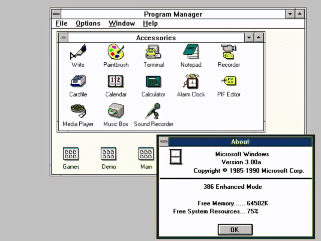 WINDOWS 3
