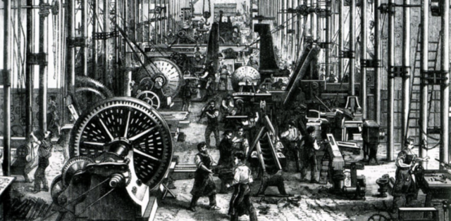La presión de la revolución industrial