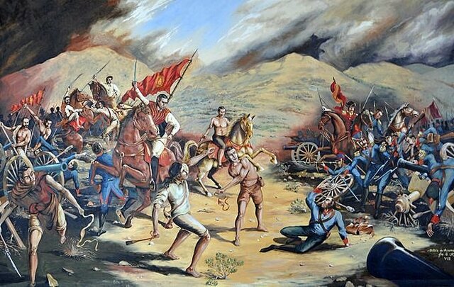 BATALLA DE AROMA  14 DE NOVIEMBRE 1810