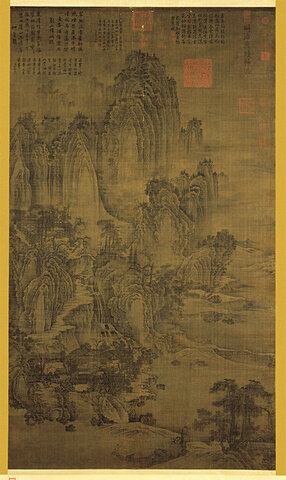 Mount Kuanglu by Jing Hao