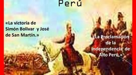 Timeline: Proceso de la Independencia en el Alto Perú.