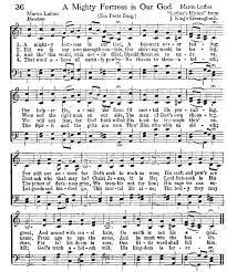 Luther's Ein feste burg