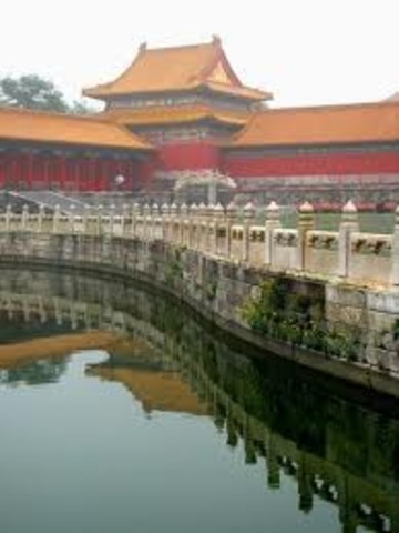 The Forbidden City was being built