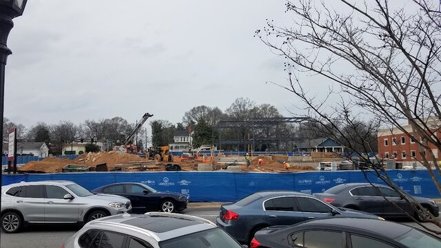 Construction continues in Lawrenceville