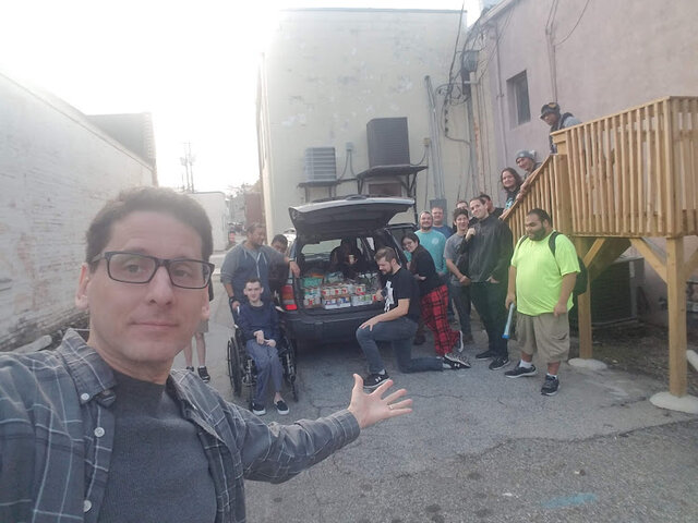 Yugioh food bank campaign