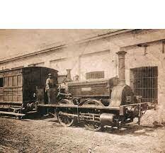 Ferrocarril y la locomotora
