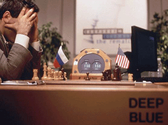 1997 DeeperBlue le gana a Gary Kasparov