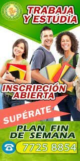 2013 comenzó a dar clases plan fin de semana