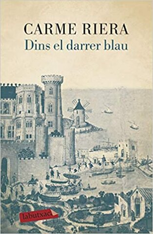 Publica la novel.la "Dins el darrer blau"