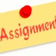 Picture of assignment