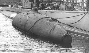 Submarino con propulsión eléctrica