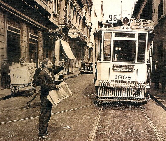 1871, Vía de Tranvías