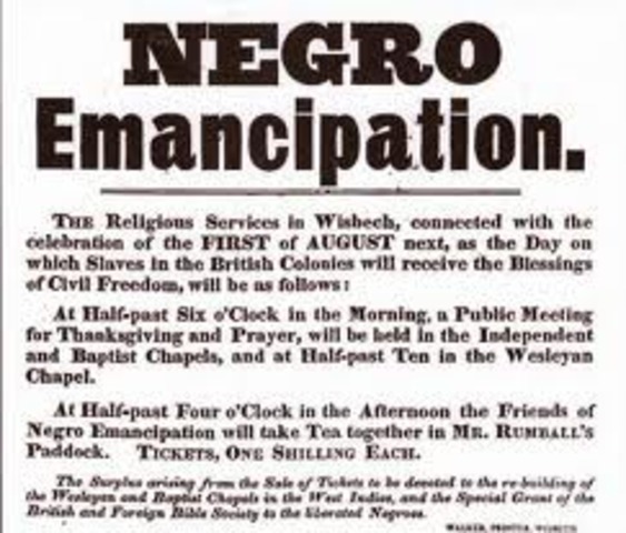 Abolition of Slavary Act (1833)