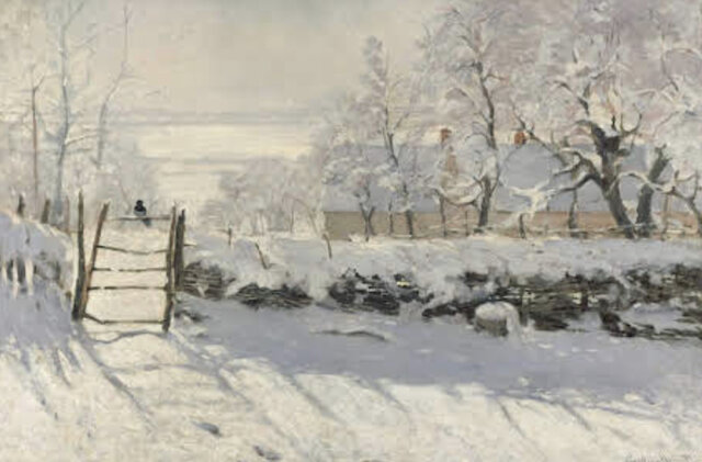 La Gazza, Impressione sole nascente