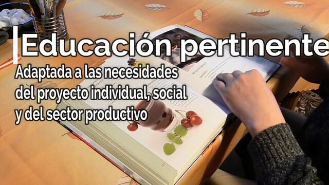 La lucha por una educación pertinente