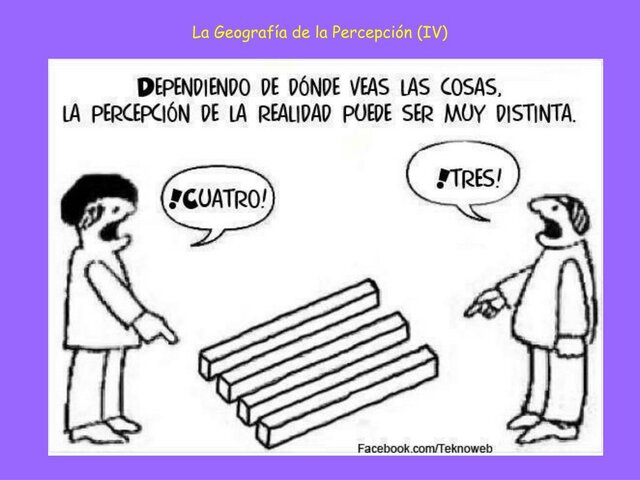 Geografía de la percepción (segunda parte)