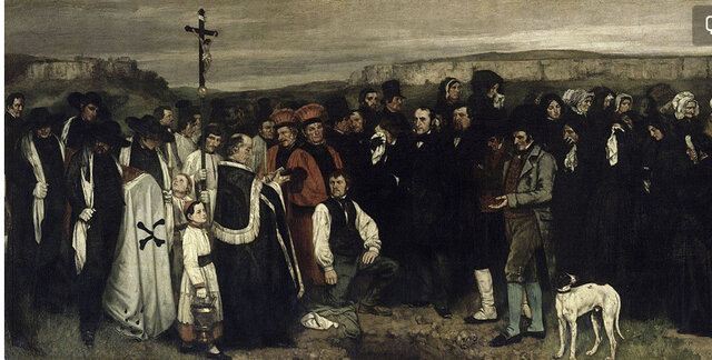 Funerali a Ornans