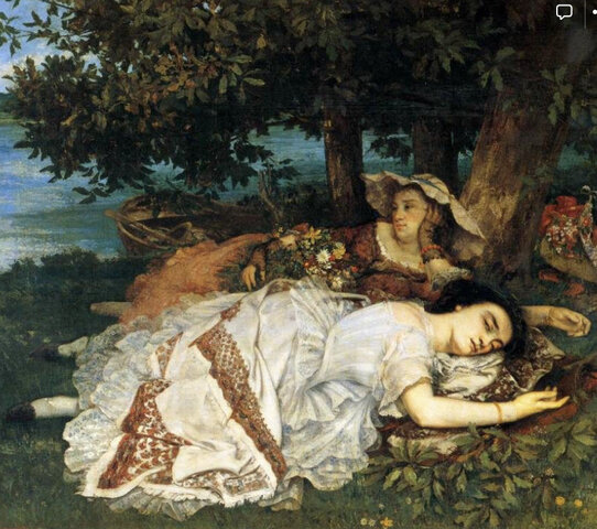 Fanciulle sulla riva della Senna