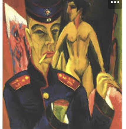 Autoritratto come soldato