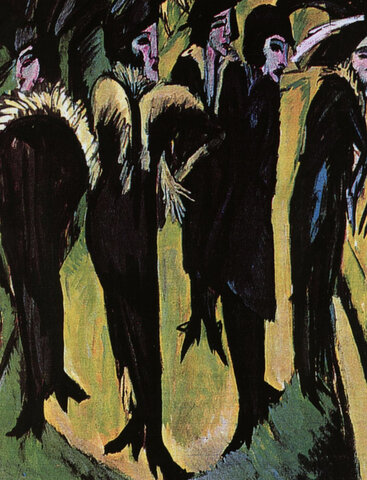 Cinque donne per strada