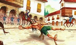 ¿Cuándo fue tomado prisionero Tupac Amaru?