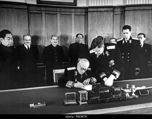 Tratado chino-soviético de Amistad, Alianza y Mutua Asistencia.