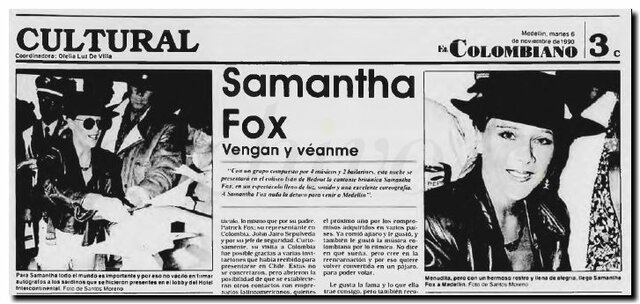 Samantha Fox