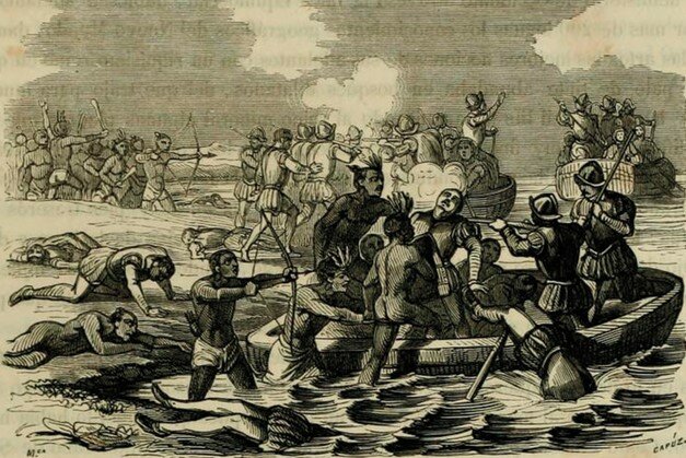 1ra expedición a territorio mexicano