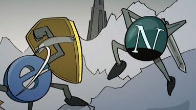 La primera guerra de los navegadores: Internet Explorer / Netscape