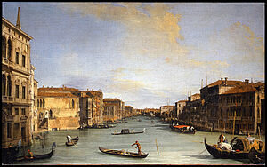 "Il canal grande verso est"