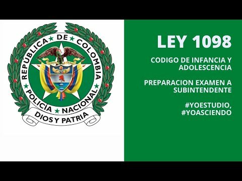 Código de infancia y adolescencia