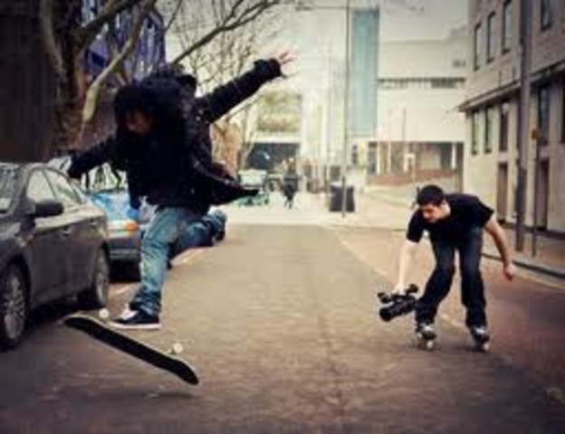 Skating on the Streets