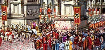 Trionfo di Ottaviano a Roma