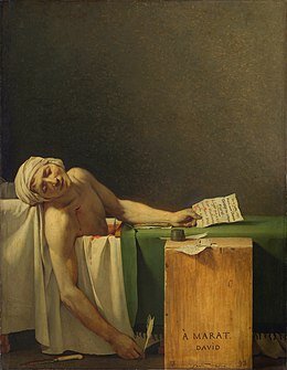 " La morte di Marat"